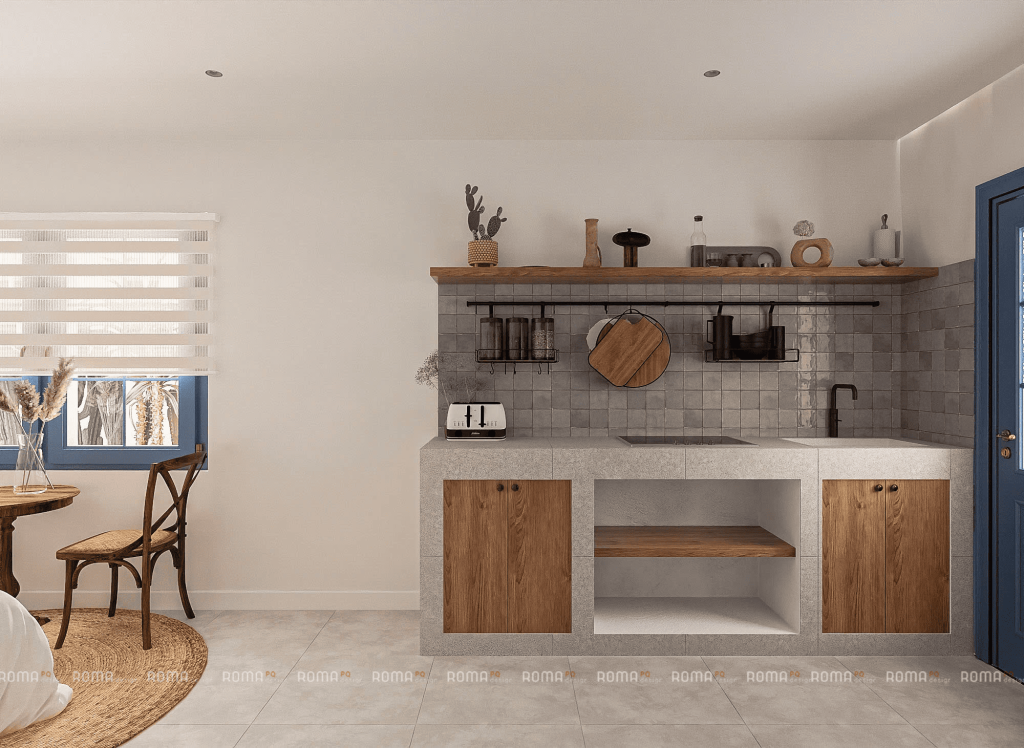 Thiết kế bungalow Phú Quốc phong cách Mediterranean Tropical tại An Thới