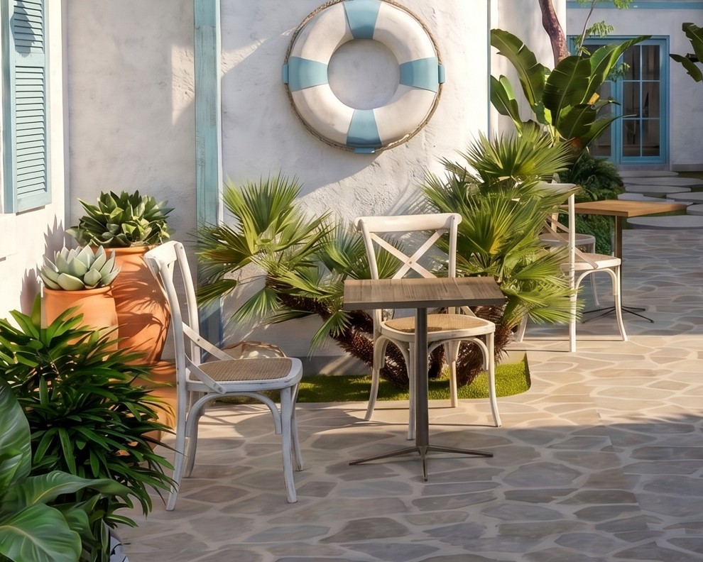 Thiết kế bungalow Phú Quốc phong cách Mediterranean Tropical bởi Roma Design