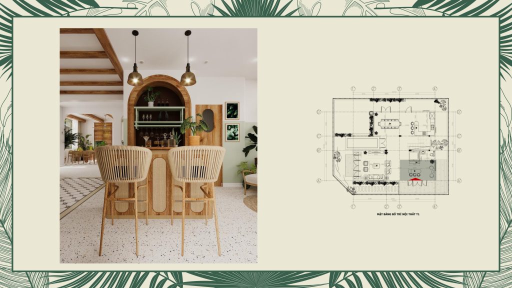 thiết kế nội thất villa tropical phú quốc