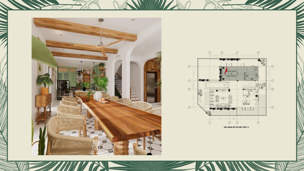 thiết kế nội thất villa tropical phú quốc