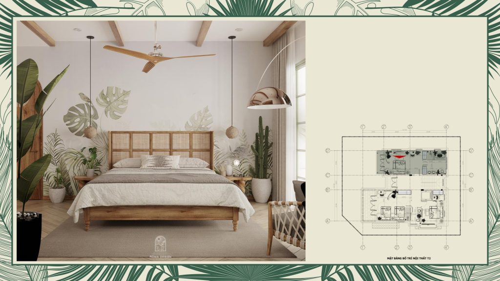 thiết kế nội thất villa tropical phú quốc