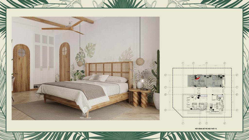 thiết kế nội thất villa tropical phú quốc