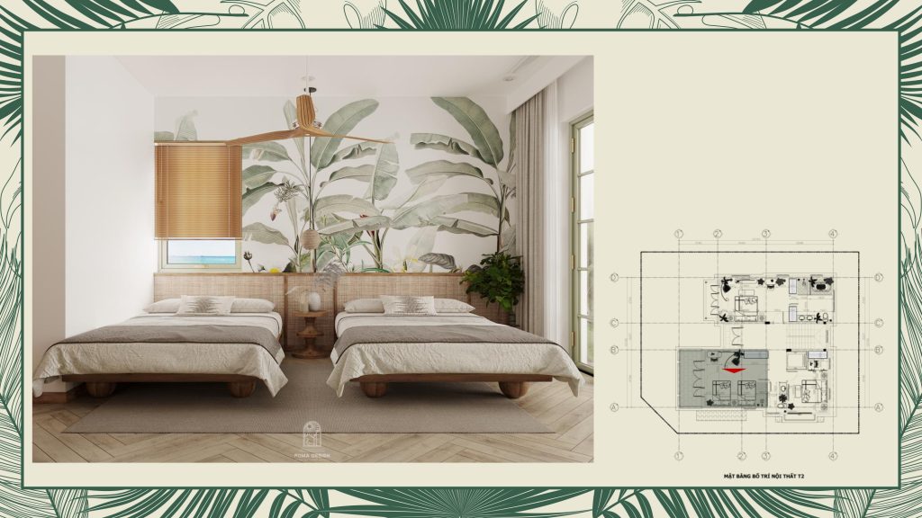 thiết kế nội thất villa tropical phú quốc