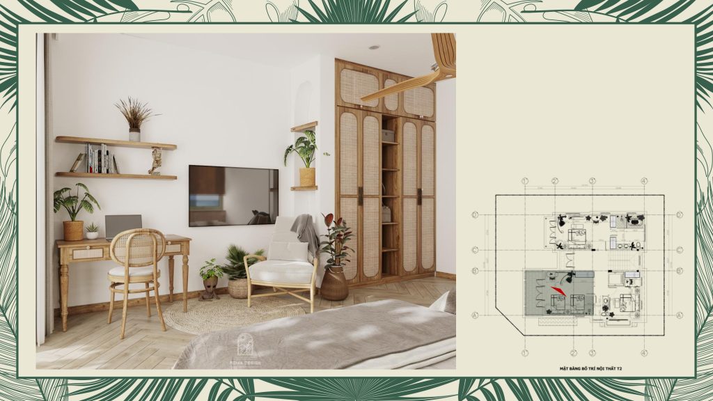 thiết kế nội thất villa tropical phú quốc