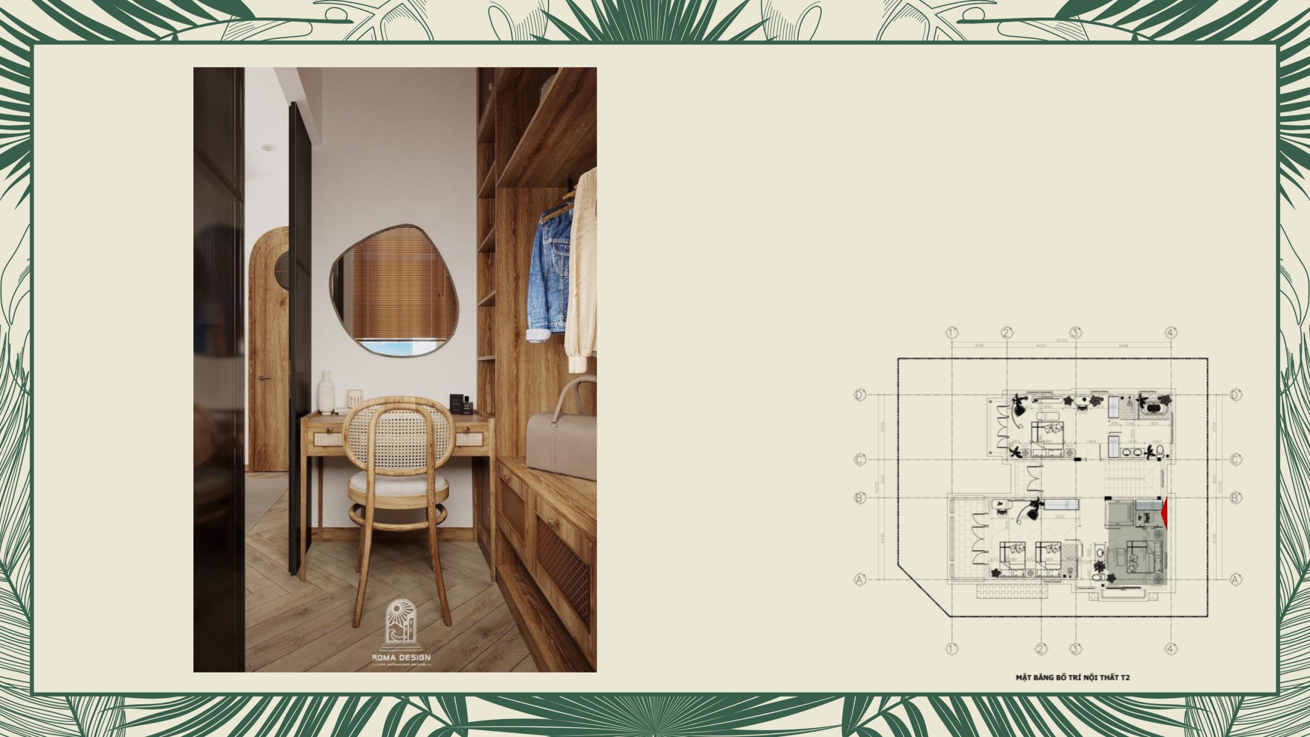 thiết kế nội thất villa tropical phú quốc