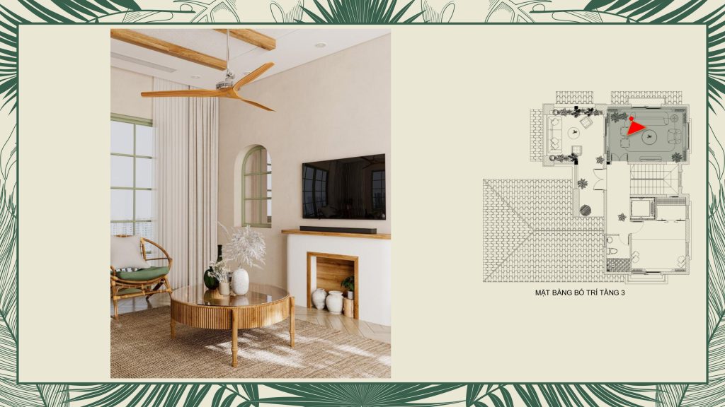 thiết kế nội thất villa tropical phú quốc