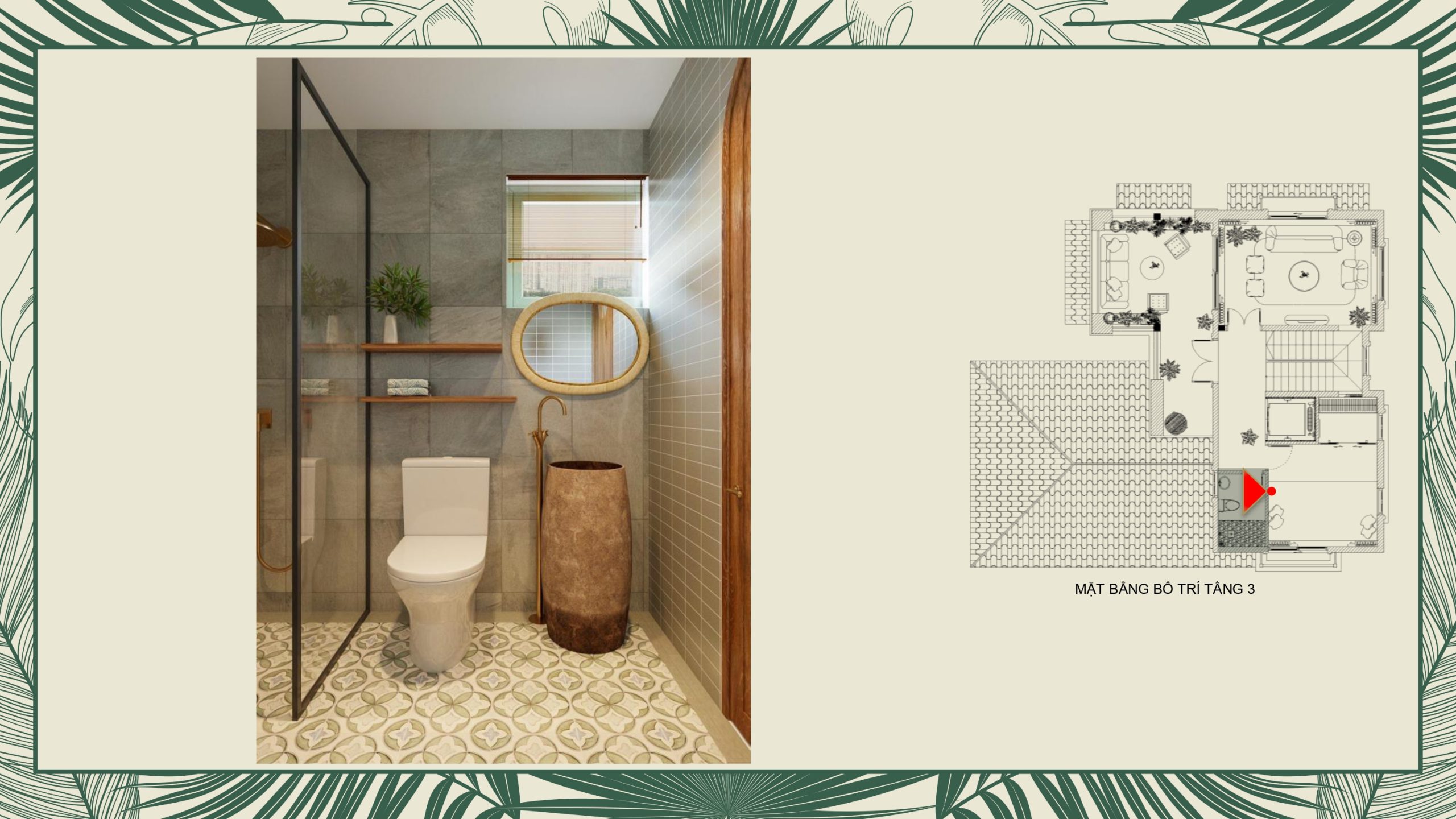 thiết kế nội thất villa tropical phú quốc