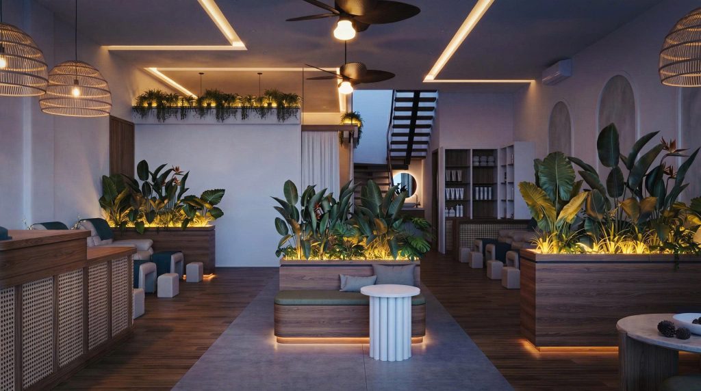 thiết kế nội thất spa phú quốc