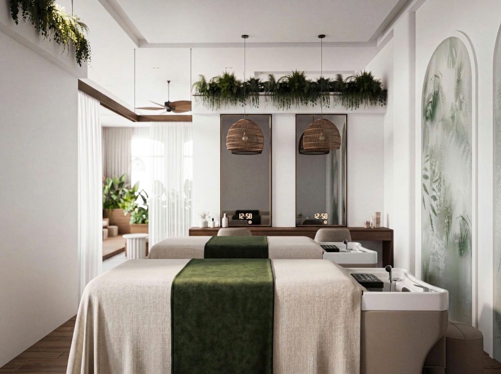thiết kế nội thất spa phú quốc