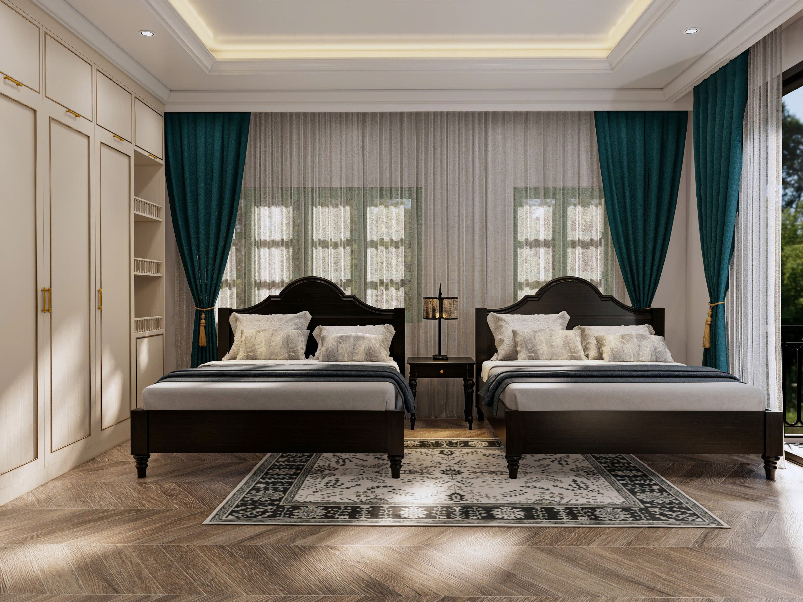 thiết kế nội thất villa tropical phú quốc